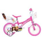 Vlo enfant 12 - barbie - rose - 3  5 ans - roue 12 pouces - fille