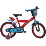 Vlo enfant 16 ( 105 cm  120 cm) spiderman quip de 2 freins bidon - porte bidon pneus gonflables plaque ...