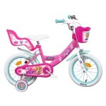 Vlo enfant fille 14 stella de la pat patrouille pour enfant de taille de 90cm  105cm avec 2 freins ...