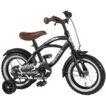 Vélo enfant garçon 12 pouce avec roues de stabilisation et frein à rétropédalage - yipeeh - noir Vélo enfant garçon 12 pouce avec roues de stabilisation et frein à rétropédalage - yipeeh - noir