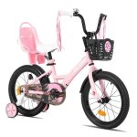 V�lo pour enfants - joystar - 14 pouces - avec panier noir et roues dentra�nement - convient aux enfants ...