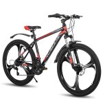 Vlo gtt hiland bikes vtt 26 aluminium shimano 21 vitesses freins  disques suspension avantnoir