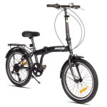 V�lo pliable joystar - 20 pouces - d�railleur shimano 6 vitesses - v�lo pour adulte l�ger et facile � ...