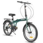 V�lo pliable joystar - 20 pouces - d�railleur shimano 6 vitesses - v�lo pour adulte l�ger et facile � ...