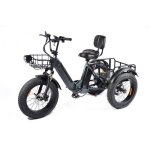 V�lo trike �lectrique - dual moteur 500w - dual batterie 48v13. 5ah - autonomie?pas? 80km 32km / h - ...