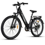 V�lo urbain femme �lectrique samebike rs - a01 pro 500w 36v 15ah vitesse max 35km / h cadre 26 pouces ...