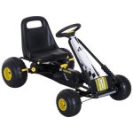 Vélo et véhicule pour enfants kart à pédales siège réglable frein manuel roues ar plastique acier noir ... Vélo et véhicule pour enfants kart à pédales siège réglable frein manuel roues ar plastique acier noir ...
