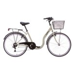 V�lo ville 26 city - 6 vitesses - poign�e tournante - d�railleur shimano t21 - cadre emjambement bas ...