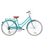 Vélo de ville classique - reid - ladies classic - 28 - aqua - 7 vitesses - cadre rigide Vélo de ville classique - reid - ladies classic - 28 - aqua - 7 vitesses - cadre rigide