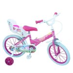 Vlo de ville - loisir disney mia et moi 14 pouces pour enfant fille - cadre en acier - 2 freins - rose ...