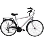Vlo vtc 28 homme country - cadre aluminium - 21 vitesses avec poignes et drailleurs shimano + equipement ...