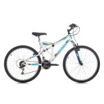 V�lo - vtt 26 tout suspendu - 18 vitesses - transmission shimano - freins v - brake - jantes alu (garde ...