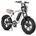 V�lo vtt fat bike �lectrique engwe m20 20 pouces 48v 13ah autonomie 120km tout suspendu shimano 7 vitesses ...