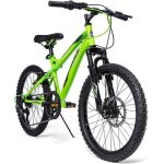 Velo vtt huffy extent 20 pouces - shimano 6 vitesses - enfants 6 � 9 ans - vert