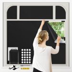 Velux - store occultant en tissu occultant - vendu au m�tre - 3 x 145 m - portable - sans per�age - pour ...