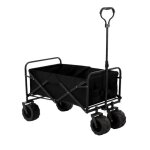 Venteo - chariot pliable tout terrain chariot de courses supportant jusqu� 60 kg chariot de rangement ...