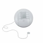 Ventilateur - anjos - aliz hygro tempo hcc - dbit 10 / 45 / 120 m3 / h - 125mm - commande  cordon ...