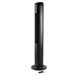 Ventilateur colonne - domo - 50 w - eclairage dambiance - oscillation large - hauteur 105 cm - 5 vitesses ...