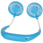 Ventilateur de cou portablemini ventilateur de cou usb portable rechargeable ventilateur de tour de cou ...
