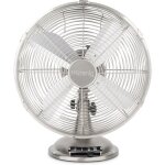 Ventilateur lectrique de table h. koenig joe48 silencieux design mtal haute vitesse et rsistant 3 ...
