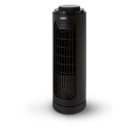 Ventilateur de table compact - ewt - airfanb - noir - oscillation 80 - 3 vitesses