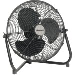 Ventilateur industriel noir 35 cm 55 w bestron dfa30