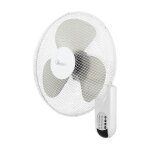 Ventilateur mural - ardes - ar5w40rw - 40 cm - t�l�commande - blanc