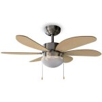 Ventilateur de plafond - energy - aero 350 - 50 w - 6 pales rversibles - diamtre 92 cm