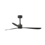 Ventilateur de plafond sans lumire noir  132 cm amelia 33761