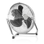 Ventilateur de plancher tristar ve - 5933 55 w 30 cm argent - oscillant - angle rglable 100 degrs