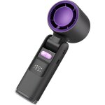 Ventilateur de poche portable puissant et pliable - 199 vitesses - ventilateur de refroidissement pour ...