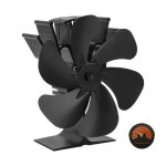 Ventilateur  pole - non spcifi - modle avec thermomtre - 6 pales - alimentation thermique - silencieux ...