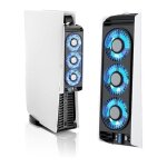 Ventilateur pour ps5 - aqsacokiya - ps5 digital - ultra hd edition - 3 ventilateurs - usb externe