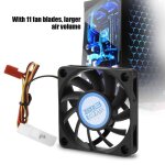 Ventilateur de refroidissement - haute qualit - 12v dc - ultra - silencieux - 11 pales - 3500 rpm