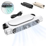 Ventilateur de refroidissement de siège dauto - mioloe - blanc - silencieux - rechargeable - compact Ventilateur de refroidissement de siège dauto - mioloe - blanc - silencieux - rechargeable - compact