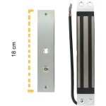 Ventouse de porte �lectromagn�tique 12v - 24v 280kg klose besser