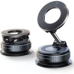 Ventouse support telephone voiture magnetique pliablesupport magsafe voiture avec 360�bras m�talliqueaimant ...