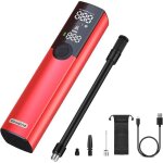Ventus ride pompe a velo 150 psi / 10 3 bar gonfleur electrique gonflage en 2 minutes compresseur portatif ...