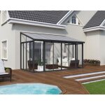 Vranda  san remo  - 3 x 4. 25 m - gris clair