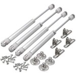 Vrin  gaz 4pcs 100n vrins meuble hydraulique ressort amortisseurs  gaz bras pneumatique pour levage ...