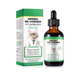 Vermifuge pour chat 60 ml vermifuge � base de plantes pour chats avec probitiques ? am�lioration de la ...