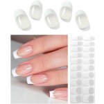 Vernis autocollant - uv - franais - gel nail stickers - 20pc - impermable - facile  utiliser
