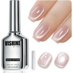 Vernis gel ?il de chat - estampille - effet verre glac� - paillettes holographiques - translucide - magn�tique ...