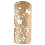 Vernis gel uv de finition  paillettes dores starlight 7526