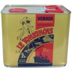 Vernis marin - le tonkinois - 2. 5l - incolore - brillant - glycrophtalique