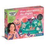 Vernis  ongle - clementoni - mon laboratoire des ongles - coffret scientifique ludique et cratif