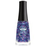 Vernis à ongles effets bijoux. bleu / violet Vernis à ongles effets bijoux. bleu / violet