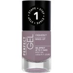 Vernis � ongles - fashion make up - perfect gel n�23 ciel de parme - 10ml - violet - effet gel