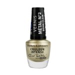 Vernis  ongle - miss europe - intense metal - n2 beige clair - schage ultra - rapide - brillance immdiate ...