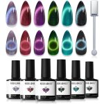 Vernis � ongles uv cat eye magnet 6 couleurs gel vernis � ongles gel nail polish manucure soak off vernis ...
